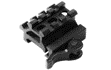 UTG Sporting Type - Double Picatinny Rail 3 Slot Angle Mount with QD Lever Mount